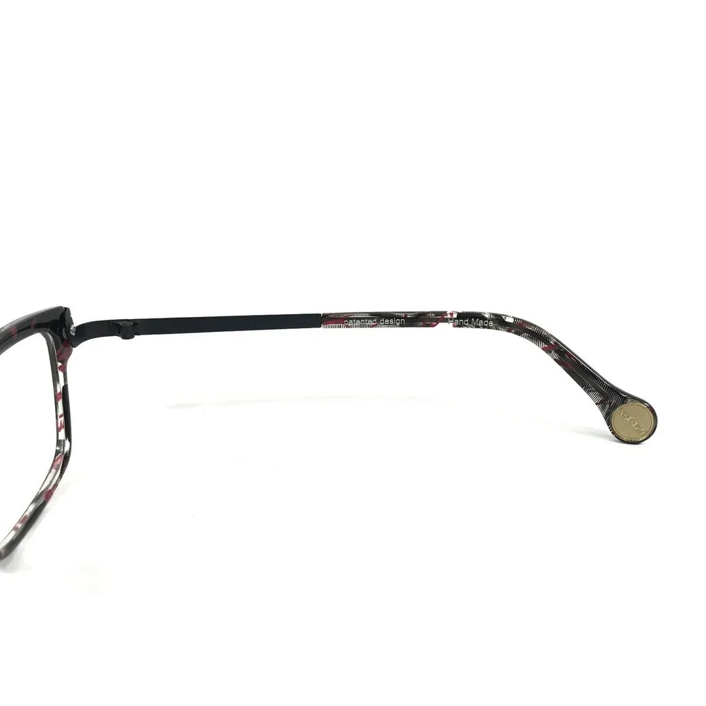 BOZ Eyeglasses Frames WOODY 0080 Black Gray Pink Speckled Cat Eye 53-15.5-135
